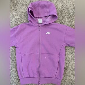 Nike Purple Zip Up